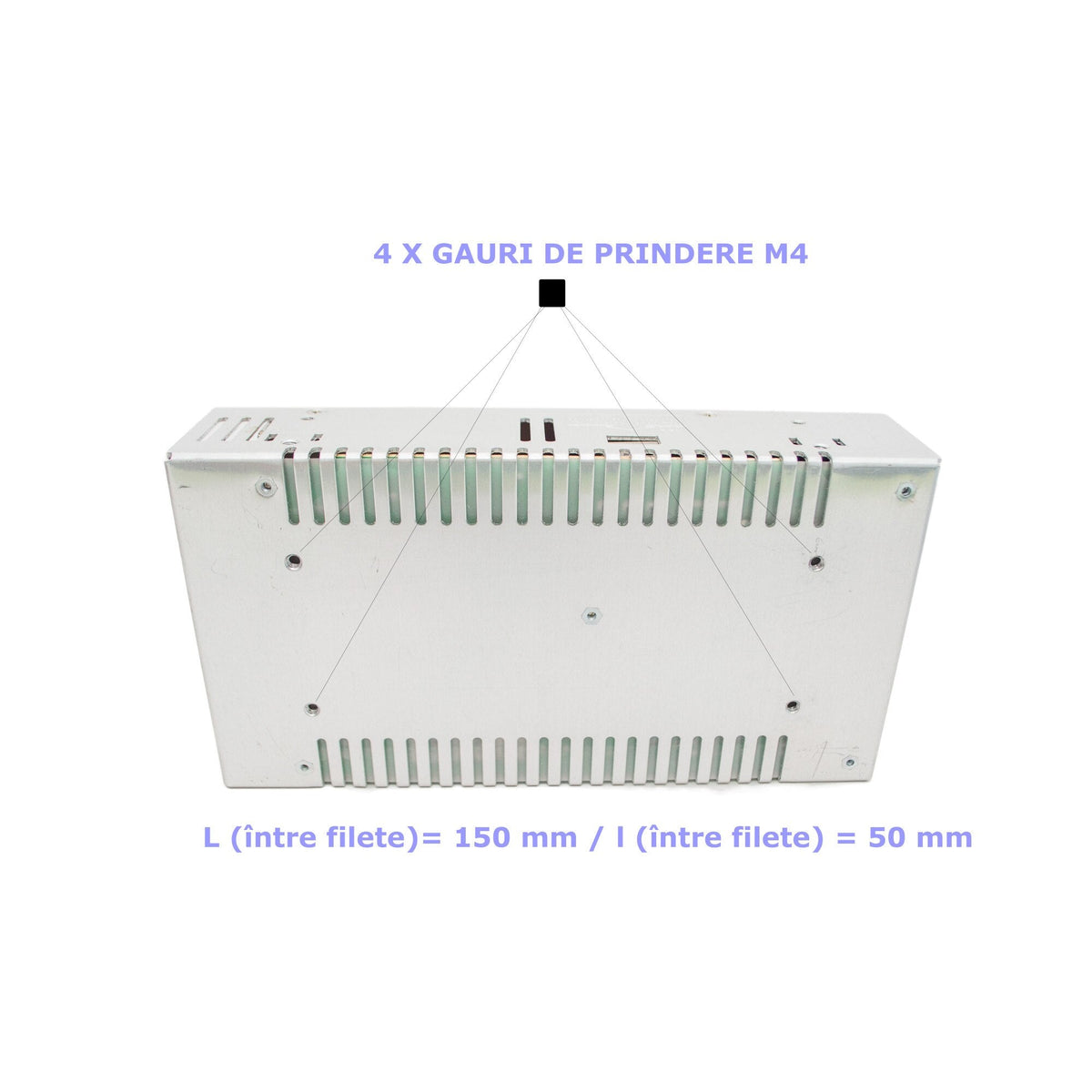 Sursa alimentare profesionala 12V comutatie carcasa metalica cu ventilator