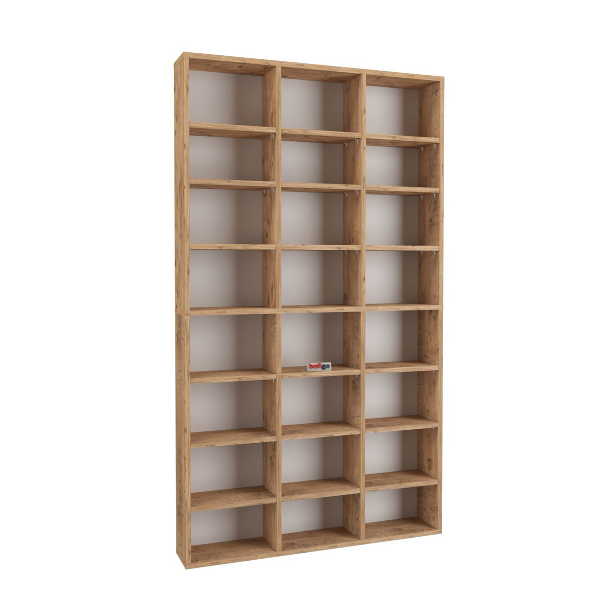 Biblioteca cu 24 de rafturi, design modern, spațiu generos, calitate superioară 101.8 x 16,3 x 178 cm
