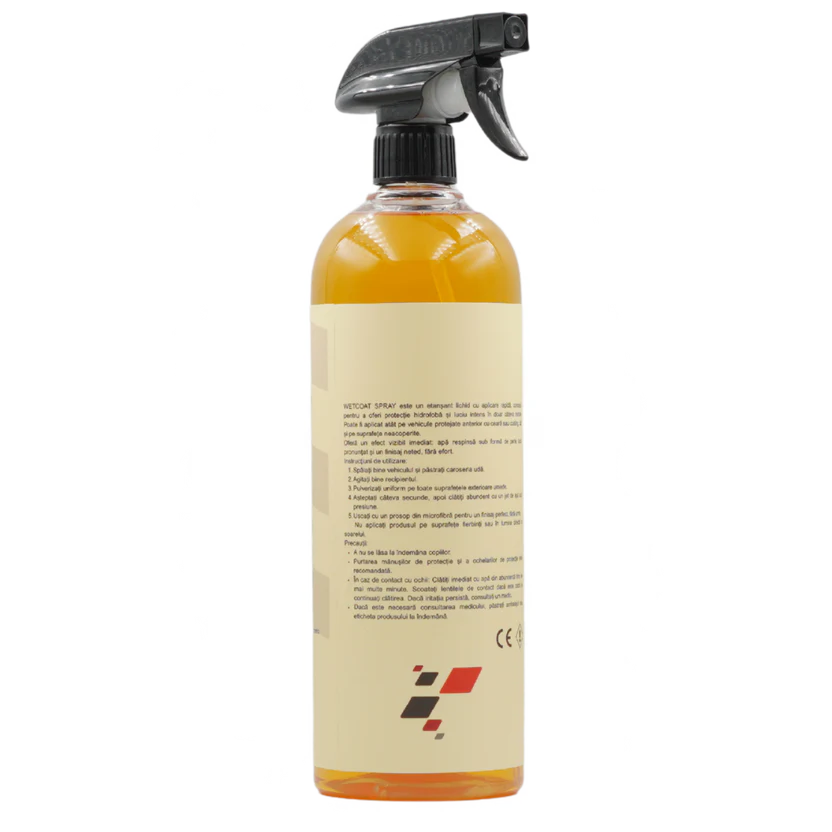 Wet Coat IQ11 Protectie Hidrofoba 1000ml Luciu Intens Aplicare pe Suprafata Umeda - detaliu produs