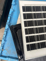 RESIGILAT — Proiector LED Jortan pentru exterior cu panou solar, telecomanda functii multiple, Solar Light IP 66, alb rece 80W · Acceptabil #002