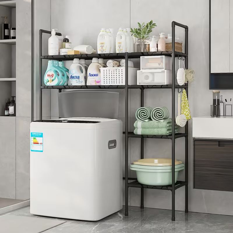 Raft Depozitare Masina Spalat sau Toaleta 138x106x25cm Metal