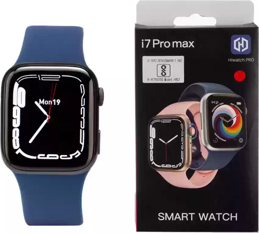 RESIGILAT - Ceas Smart I7 Promax, apeluri/sms/social media, monitorizare, somn, ritm cardiac, muzica, rezistent la apa,etc