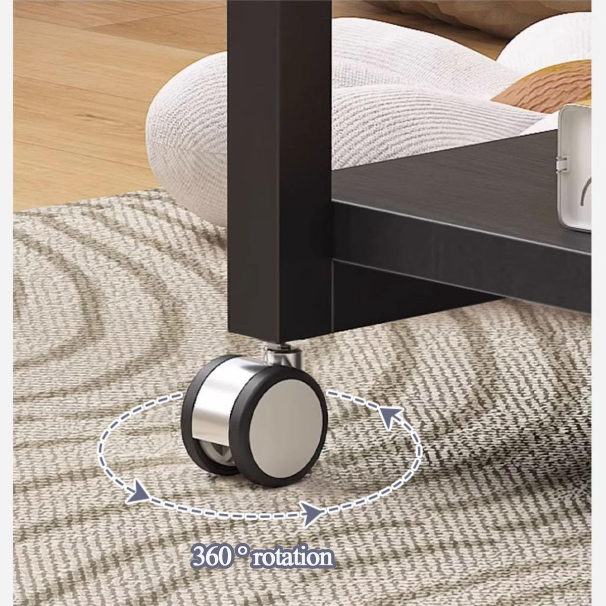Masuta Cafea Moderna Dreptunghiulara Lemn Natur Design Minimalist Living Room - detaliu produs