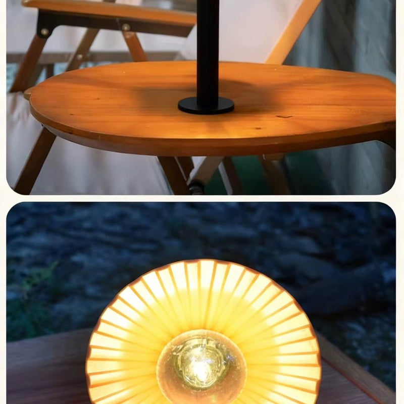 Lampa camping portabila, ghirlanda LED, rezistenta la apa, design bec oval, 5W