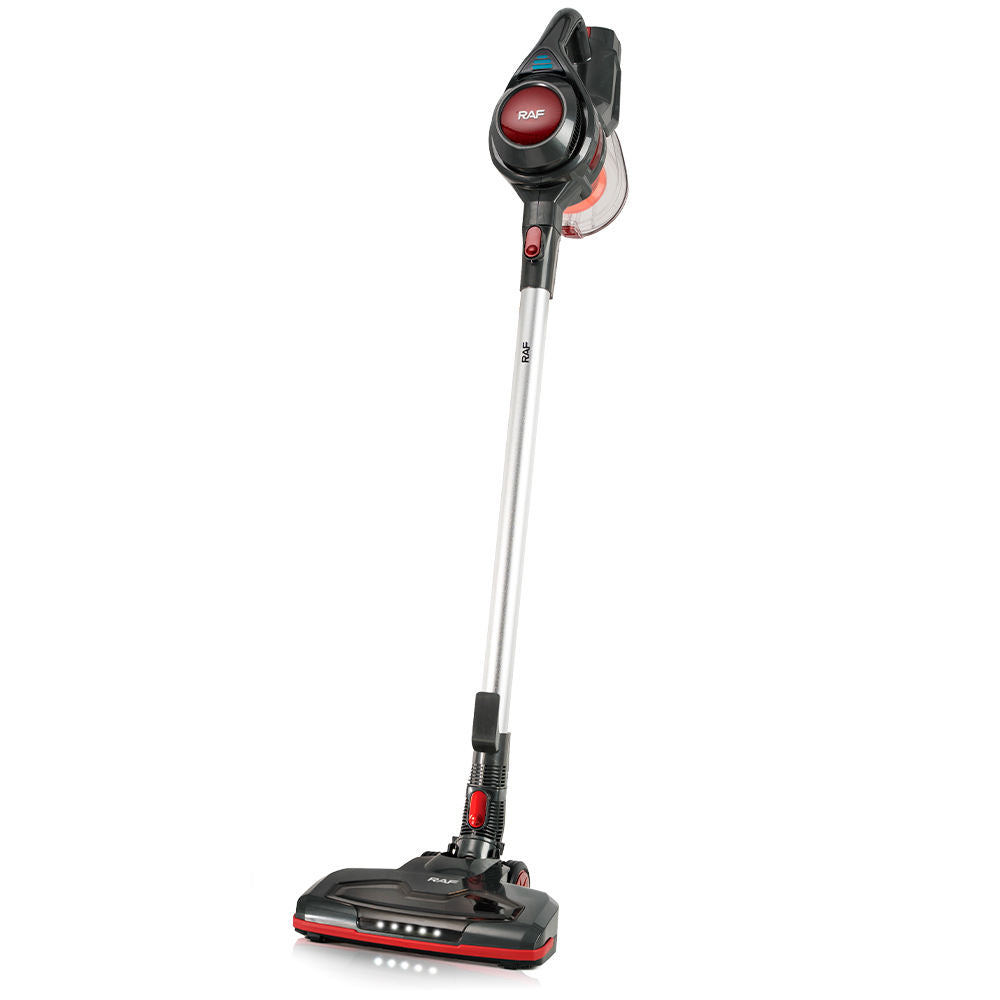 Aspirator Vertical RAF R8667, fara fir, cu acumulator, 100W, filtru Hepa, 2 accesorii, iluminare led