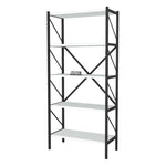 Biblioteca Metalica cu 5 Rafturi pentru Living si Birou, PAL 18 mm, 66 x 34 x 160 cm