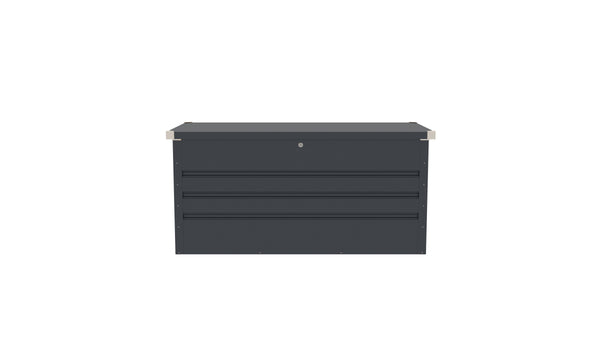 Lada pentru depozitare gradina metalica, KLUGMEISTER Max B, dimensiuni 132x61x62 cm, culoare Gri