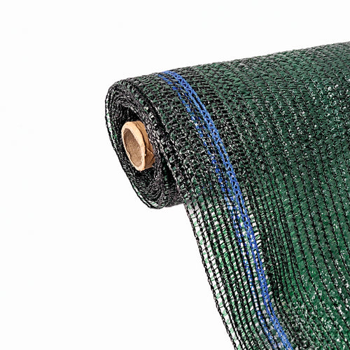 Plasa pentru umbrire, polietilena HDPE pura, MESTERINO 40201040, 2 m X 10 m, grad de umbrire 40%, densitate 40g/mp, verde inchis, protectie UV/IR