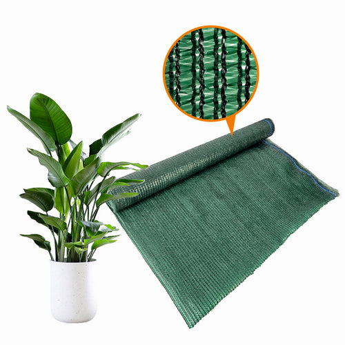 Plasa pentru umbrire, polietilena HDPE pura, MESTERINO 901510120, 1.5 m X 10 m, grad de umbrire 90%, densitate 120g/mp, verde inchis, protectie UV/IR
