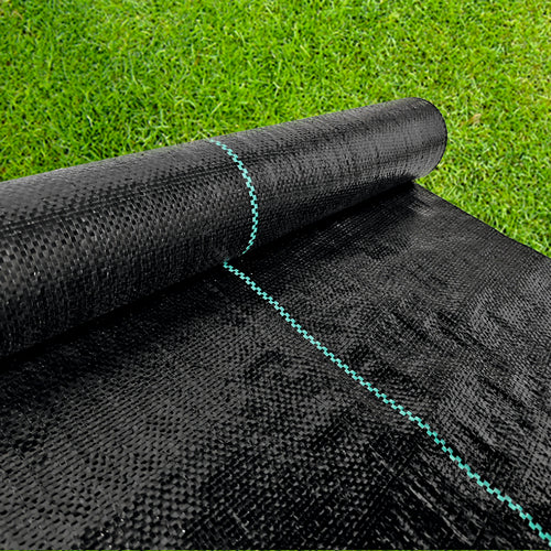 Folie antiburuieni/mulcire din polipropilena, MESTERINO PP10001100, 1 m X 100 m, densitate 100g/mp culoare neagra cu dungi, protectie UV