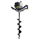 Motoburghiu pentru pamant MESTERINO TOOLS NT-GD520A + burghiu de 150 mm, motor in 2 timpi, 52cc, 2.3 CP, turatie maxima 10000 RPM