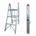 Scara pliabila ultracompacta din aluminiu MESTERINO TOOLS JL-308(2x3), 113x92x44 cm