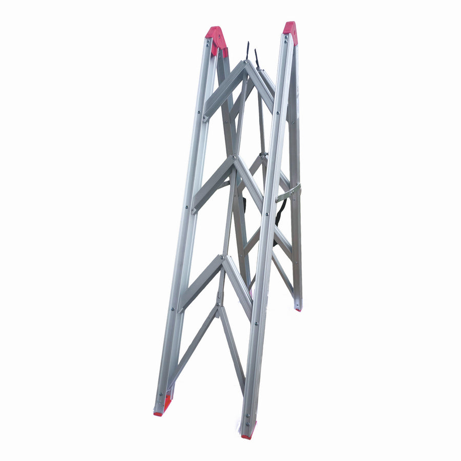 Scara pliabila ultracompacta din aluminiu MESTERINO TOOLS JL-308(2x3), 113x92x44 cm