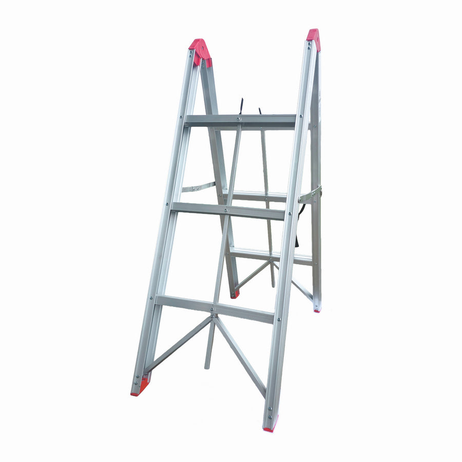 Scara pliabila ultracompacta din aluminiu MESTERINO TOOLS JL-308(2x3), 113x92x44 cm