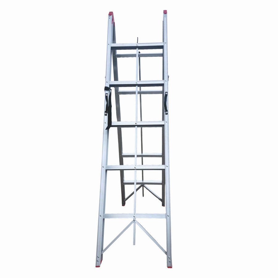 Scara pliabila ultracompacta din aluminiu MESTERINO TOOLS JL-308(2x5), 171x131x44 cm