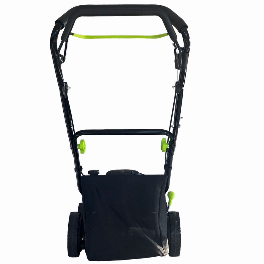Masina tuns iarba/gazon autopropulsata MESTERINO BJXSM43-139, motor LONCIN 4 timpi, 3.3 cai, sasiu metal, latime taiere 43 cm, 8 nivele de taiere, sac colector 45 litri