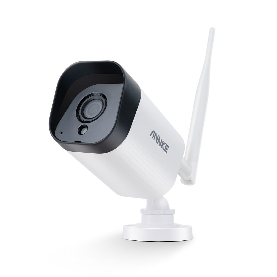Sistem performant de supraveghere video ANNKE N44WET+I71GK*2, NVR cu ccran tactil 7 inch, 2 camere interior/exterior 3MP, Full HD, vedere nocturna IR, audio, rezistent la intemperii