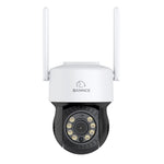 Camera performanta de supraveghere video SANNCE I51CM, de exterior, WiFi 5MP, Ultra HD/2k+, Pan & Tilt, comunicare audio bidirectionala, vedere nocturna IR, rezistenta la intemperii