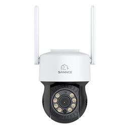 Camera performanta de supraveghere video SANNCE I51CM, de exterior, WiFi 5MP, Ultra HD/2k+, Pan & Tilt, comunicare audio bidirectionala, vedere nocturna IR, rezistenta la intemperii