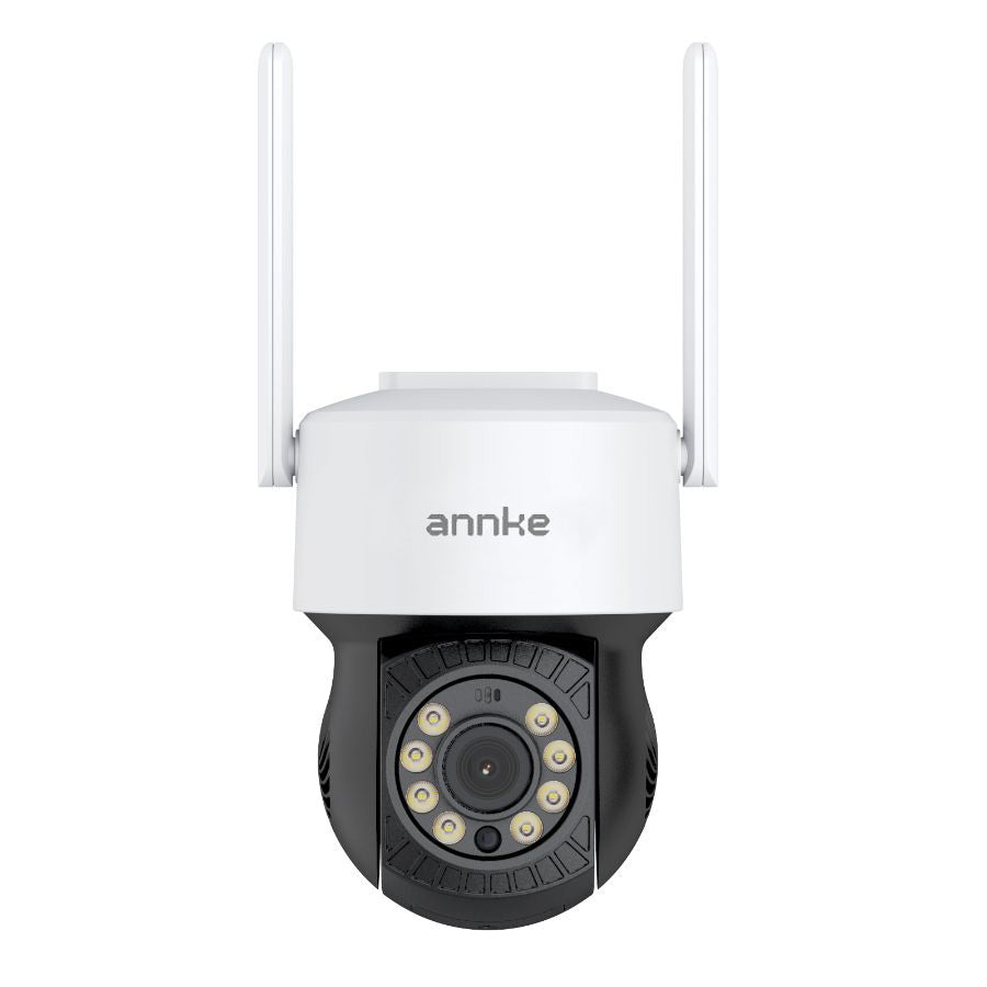 Camera performanta de supraveghere video ANNKE I81BE, de exterior, WiFi, 4MP, tip Dome, Super HD, Pan & Tilt, comunicare audio bidirectionala, vedere nocturna IR, rezistenta la intemperii
