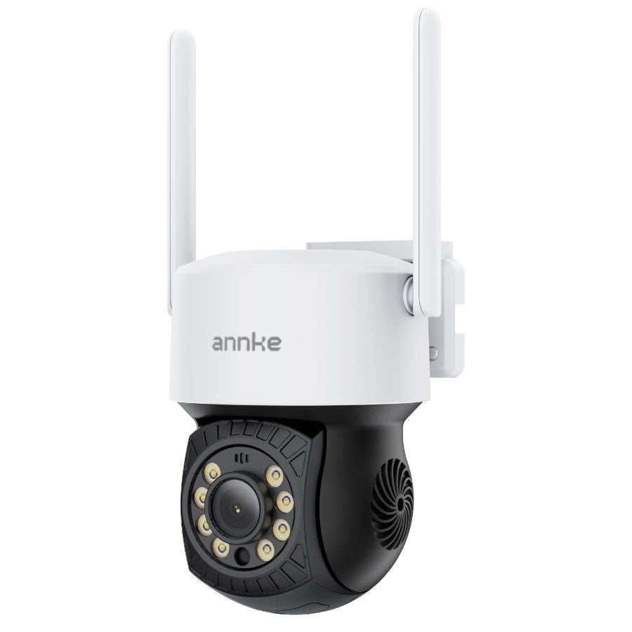 Camera performanta de supraveghere video ANNKE I81BE, de exterior, WiFi, 4MP, tip Dome, Super HD, Pan & Tilt, comunicare audio bidirectionala, vedere nocturna IR, rezistenta la intemperii
