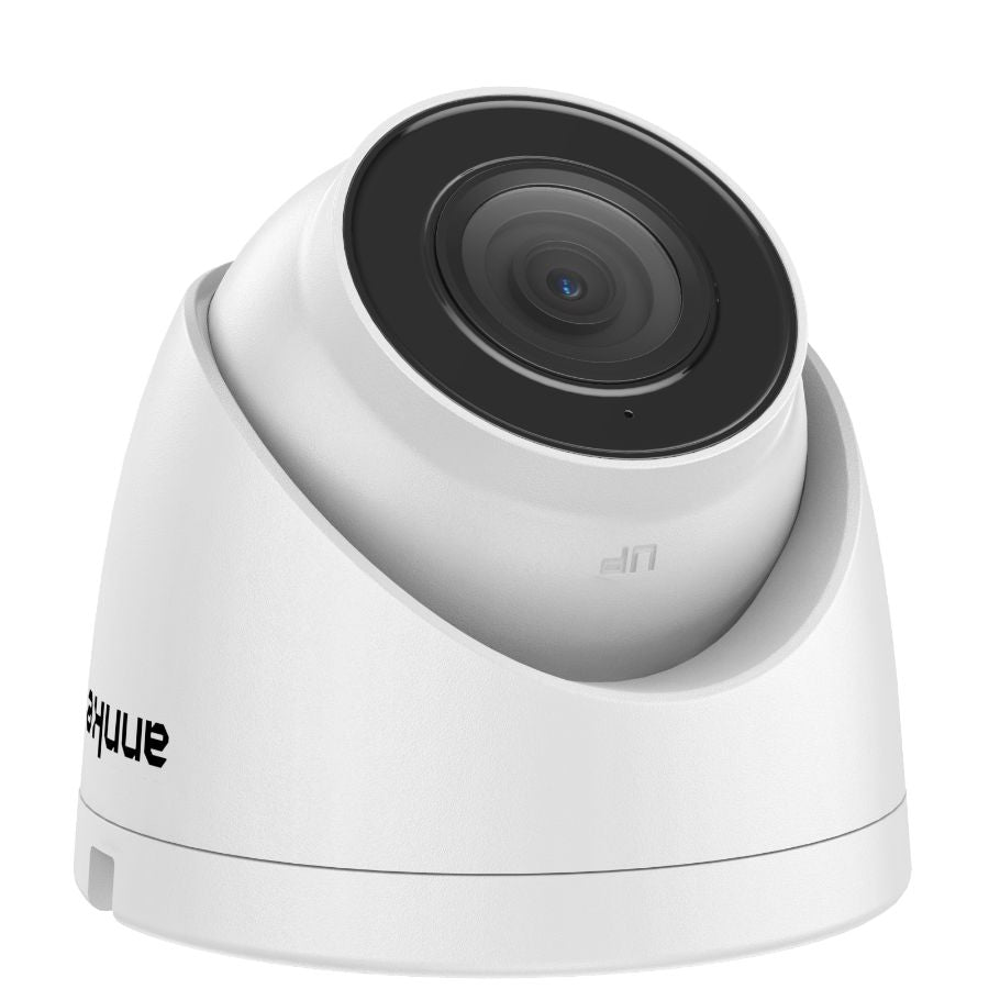Camera performanta de supraveghere video ANNKE I51DS, PoE, Tip Turret, interior/exterior, 5MP, Ultra HD/2k+, vedere nocturna IR, audio, rezistenta la intemperii