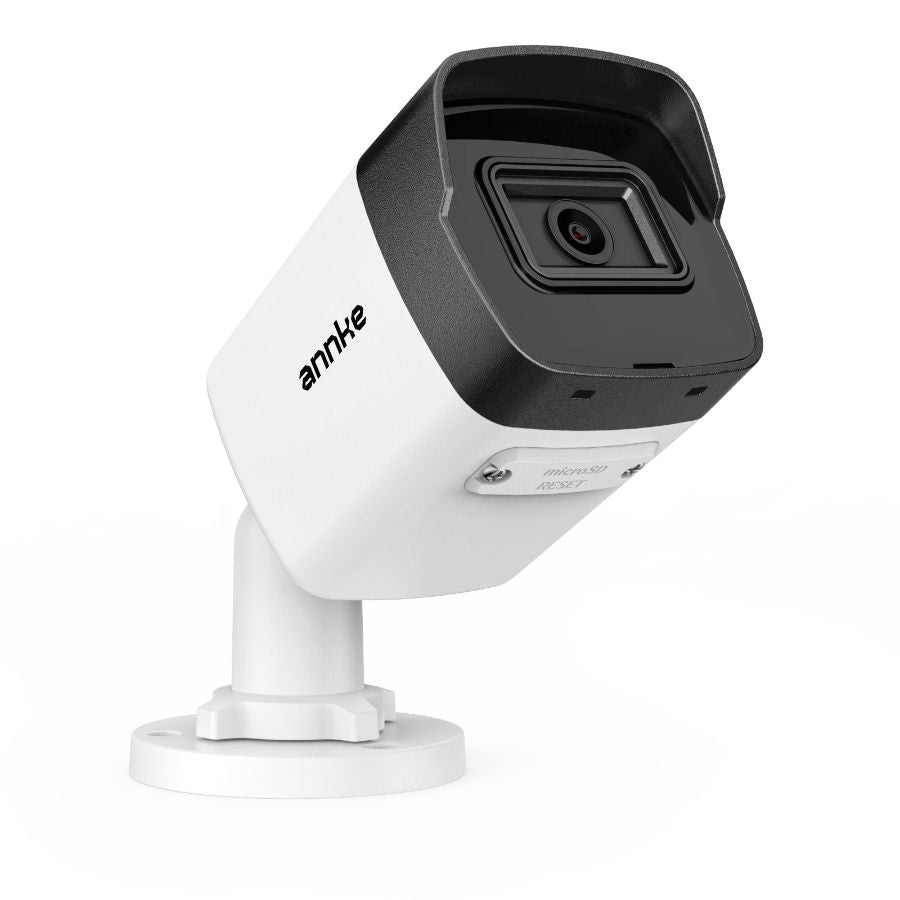 Camera performanta de supraveghere video ANNKE I51DL, PoE, tip Bullet, interior/exterior, 5MP, Ultra HD/2k+, vedere nocturna IR, Audio, rezistenta la intemperii