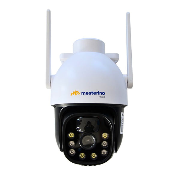 Camera de supraveghere cu cartela SIM MESTERINO VISIO MT-IPE7284-4G, cu panou solar, 4MP, senzor de miscare, PTZ, by ENSTER