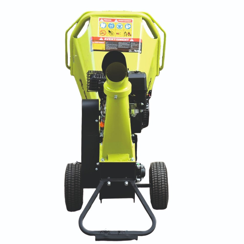Tocator de crengi si resturi vegetale, MESTERINO MT-65H, motor pe benzina RATO in 4 timpi, 212 cc, 7 CP, diametru maxim de taiere 100 mm