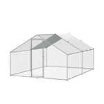 Cotet / tarc pentru pasari 3 x 4 x 2 m din otel galvanizat MESTERINO TOOLS MTGC-034