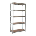 Raft cu 5 polite galvanizat 265 kg / polita, 900 x 450 x 2000 mm, MESTERINO TOOLS MTTC-086
