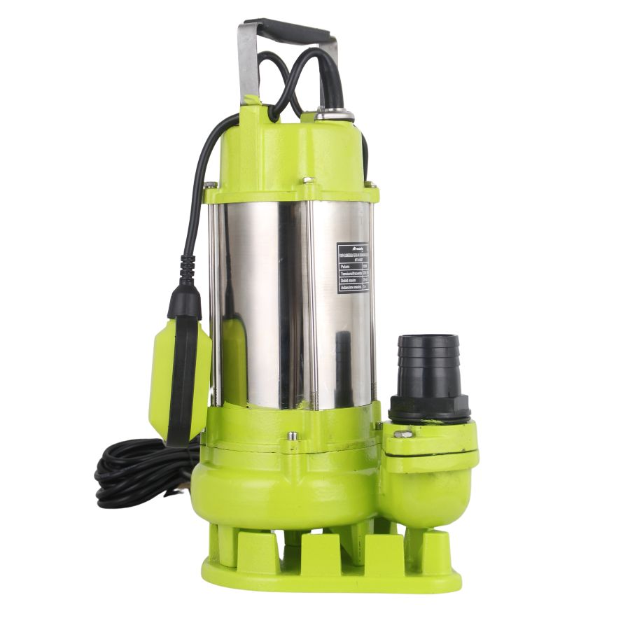 Pompa submersibila pentru apa curata/murdara cu plutitor MESTERINO TOOLS MT-V450-F, 450W, corp INOX, 12 m3/h, adancime maxima 5 m, cablu 10 m