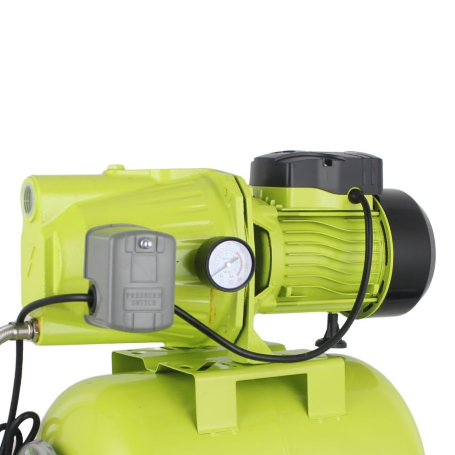 Hidrofor apa 24 litri MESTERINO TOOLS MT-Auto-JET100L, 750W, 3.6 m3/h, adancime maxima 9 m, inaltime refulare maxima 50 m