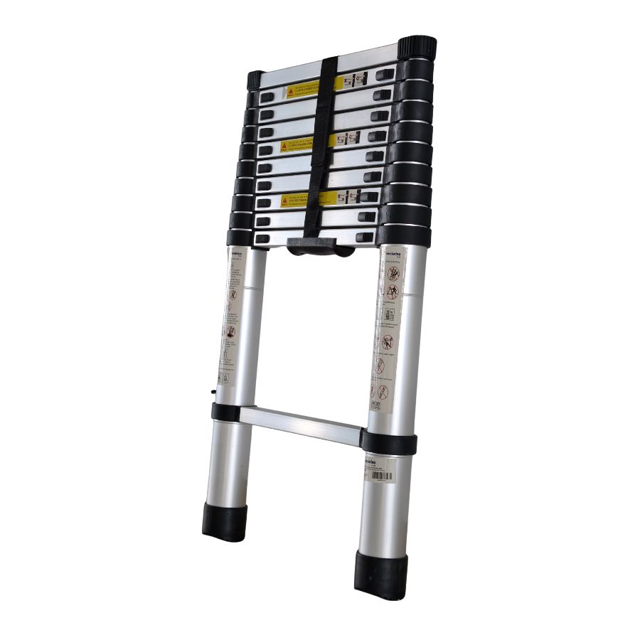 Scara telescopica din aluminiu MESTERINO TOOLS, MTJL-101-3.2, 3.2 metri, 11 trepte, greutate maxima suportata 150 kg