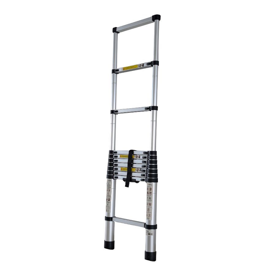 Scara telescopica din aluminiu MESTERINO TOOLS, MTJL-101-3.2, 3.2 metri, 11 trepte, greutate maxima suportata 150 kg