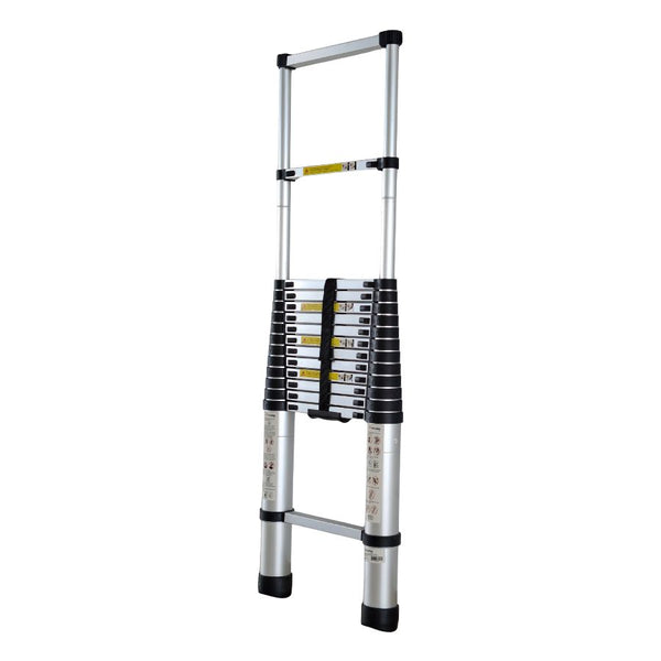 Scara telescopica din aluminiu MESTERINO TOOLS MTJL-101-4.4, 4.4 metri, 15 trepte, greutate maxima suportata 150 kg