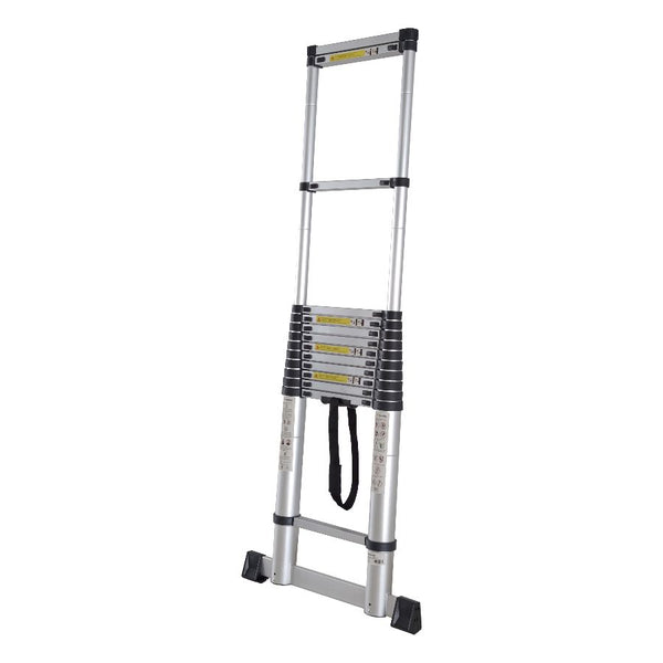 Scara telescopica din aluminiu MESTERINO TOOLS MTJL-101-5.4, 5.4 metri, 14 trepte, greutate maxima suportata 150 kg