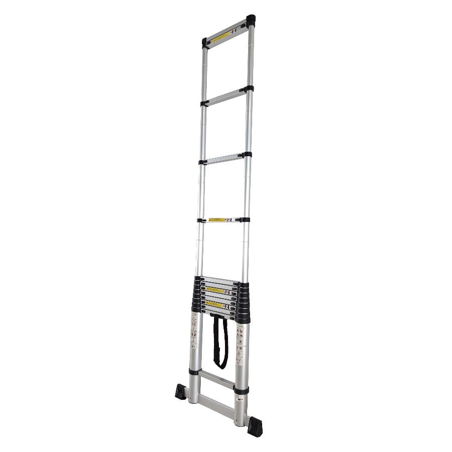 Scara telescopica din aluminiu MESTERINO TOOLS MTJL-101-5.4, 5.4 metri, 14 trepte, greutate maxima suportata 150 kg