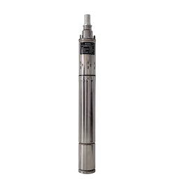 Pompa submersibila cu surub MESTERINO TOOLS MT-3QGD1.2-100-0.75, corp INOX, 750 W, debit maxim 1.2 m3/h, adancime maxima 50 m, cablu 10 m