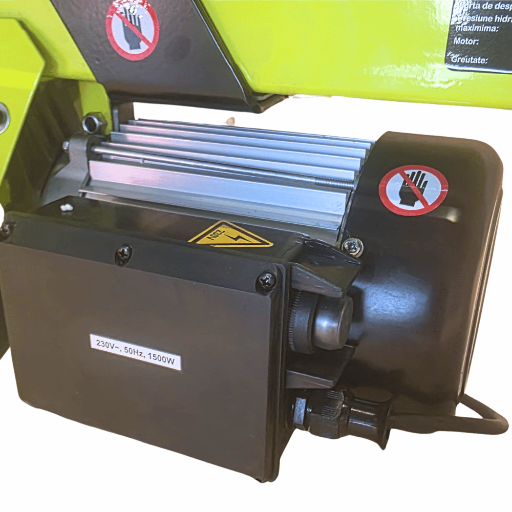 Despicator electric pentru lemne/busteni MESTERINO TOOLS MT-65553, forta 4 tone, motor 1500 W, cusca de protectie