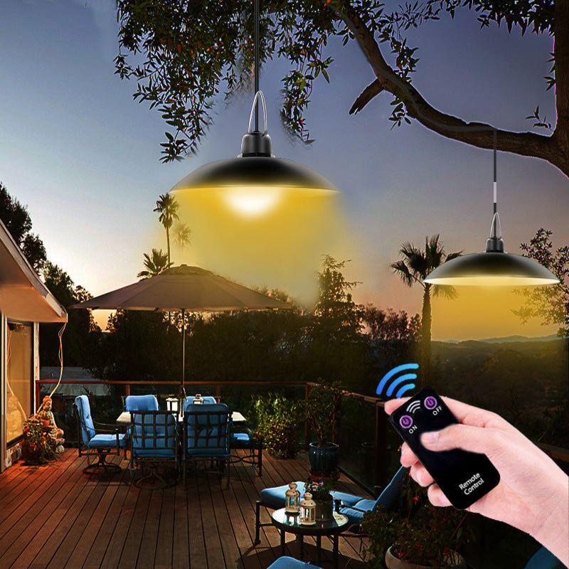 RESIGILAT - Lampa solara suspendata, cu telecomanda, 90 Lm/W