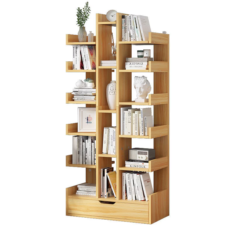 RESIGILAT - Biblioteca Tree of Knowledge cu 18 rafturi si sertar, 51x18x168cm