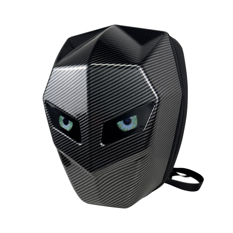 Ghiozdan moto Led, impermeabil, compartiment laptop 15.6, extensie pentru casca