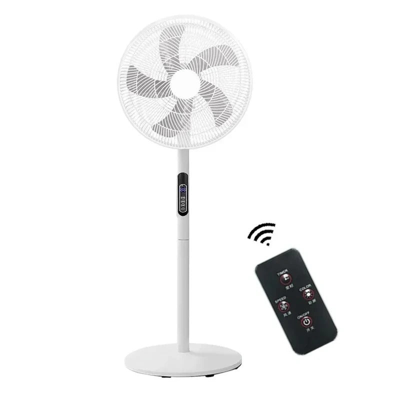 Ventilator digital cu telecomanda si timer 1120 mm, oscilatie 90°, afisaj LED, 16 inch