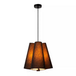Lustra Moderna Pendul Negru E27 Diametru 34cm Design Contemporan
