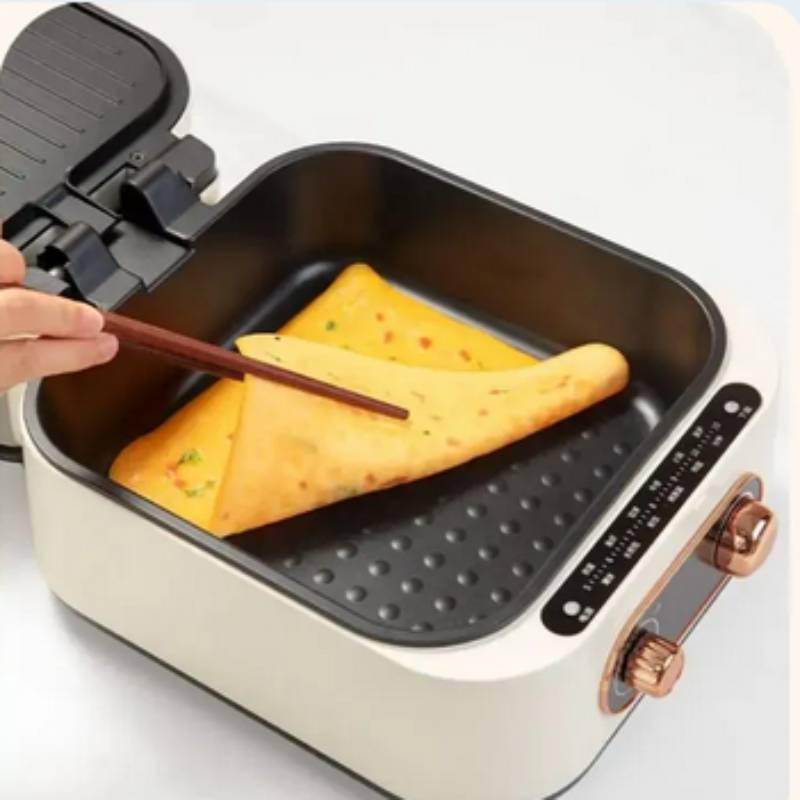Aparat multifunctional 3 in 1 Hot Pot Grill si Tigaie Dubla, 1600 W