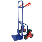 Carucior transport marfa pentru scari 114x48x62 cm, pliabil, 150kg