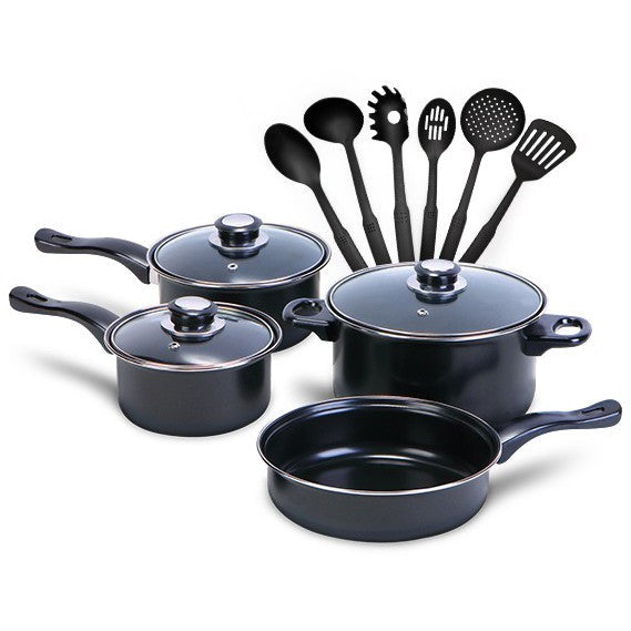 Set oale si ustensile bucatarie pentru gatit, 13 piese