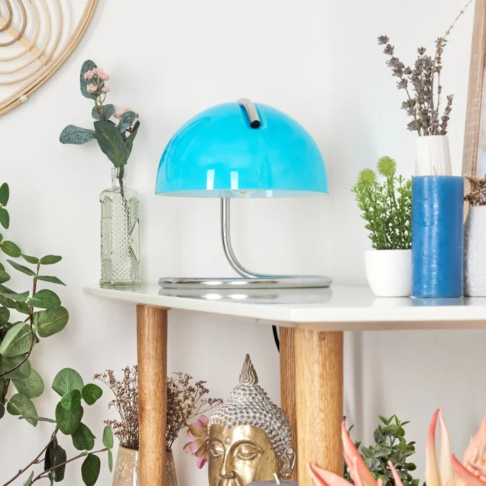 Lampa de Birou Seladinhas Crom 1-Flacara E27 Design Modern Tischleuchte - detaliu produs