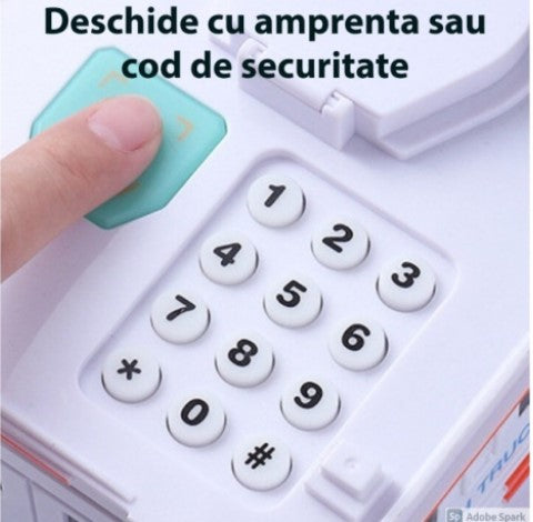 RESIGILAT - Pusculita inteligenta pentru copii, Cash Truck